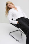 Mela Purdie - Soft Tux Blouse