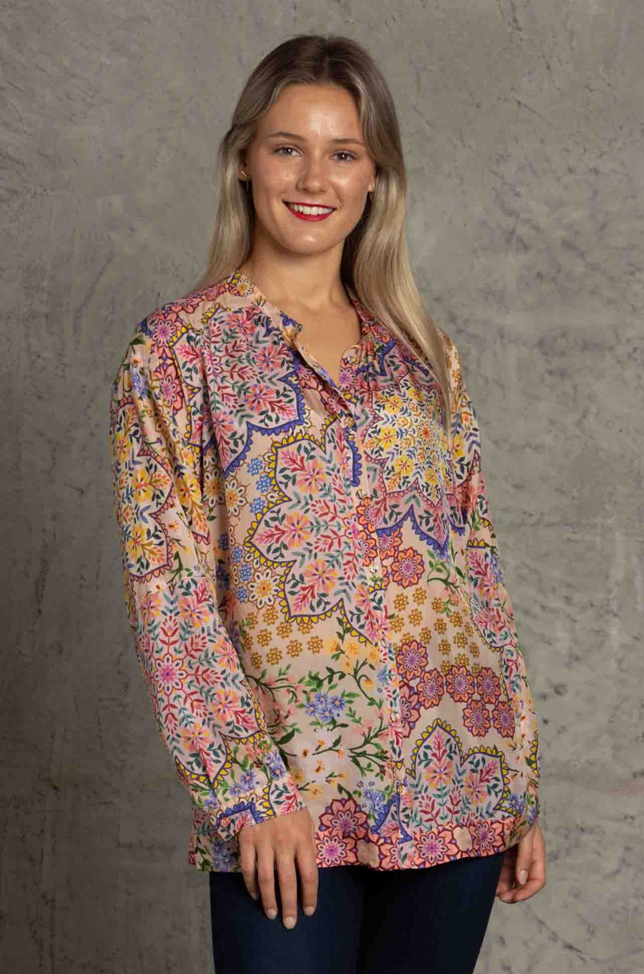 Johnny Was - Spring Kalani Blouse - Zambezee