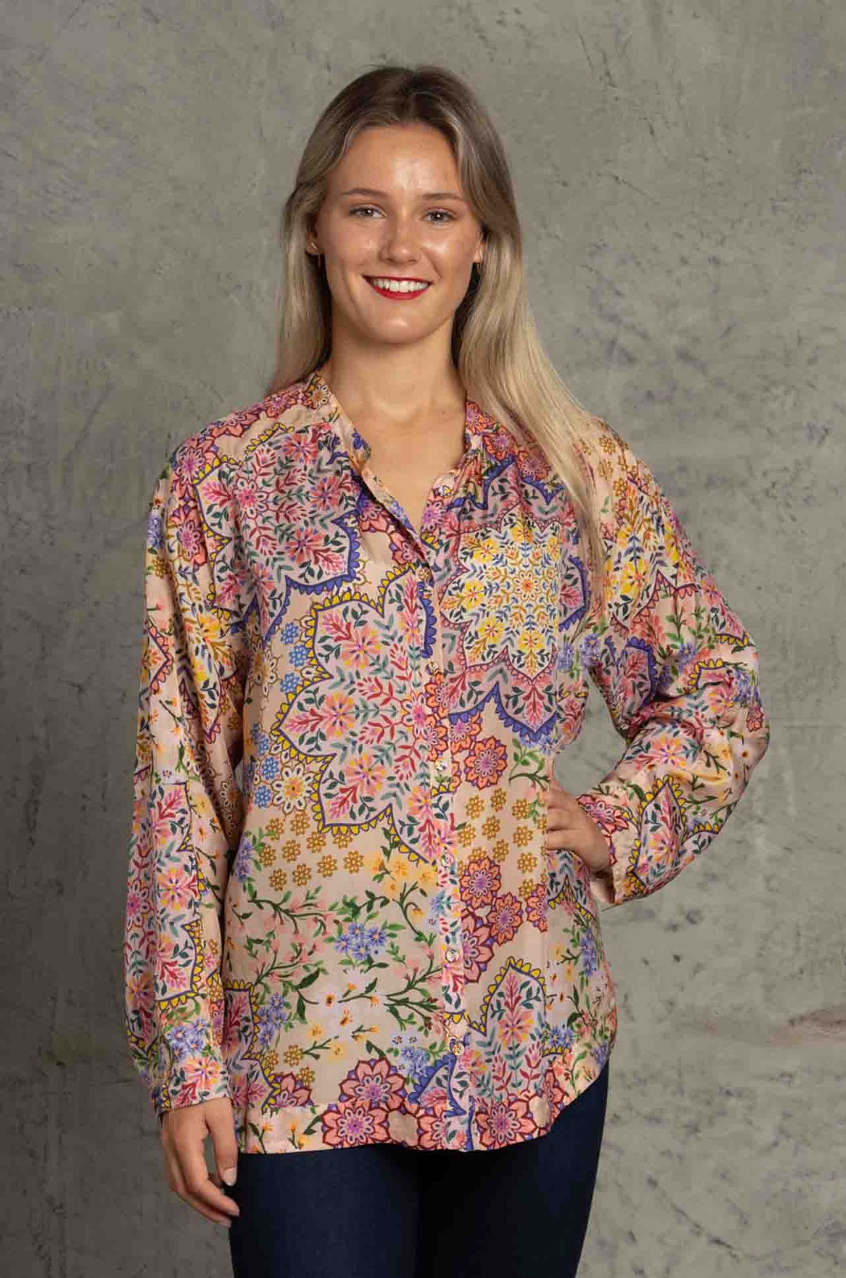 Johnny Was - Spring Kalani Blouse - Zambezee