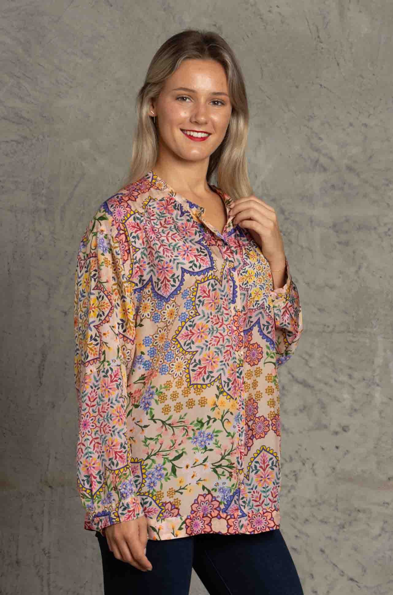 Johnny Was - Spring Kalani Blouse - Zambezee