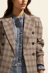 zoe kratzmann - spurt jacket in mousse check