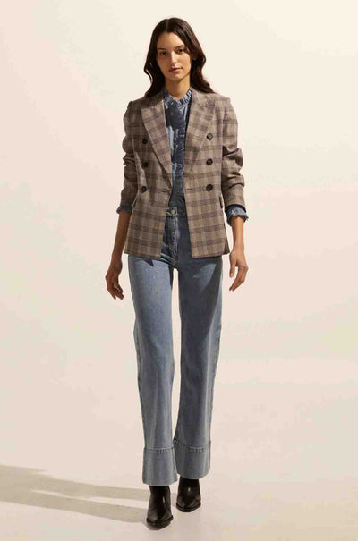 zoe kratzmann - spurt jacket in mousse check