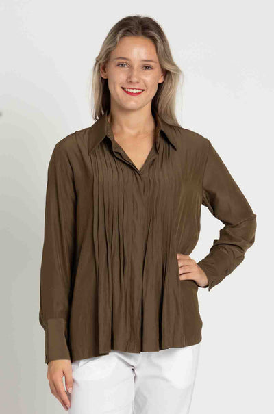 Mela Purdie - Straw Pleat Shirt