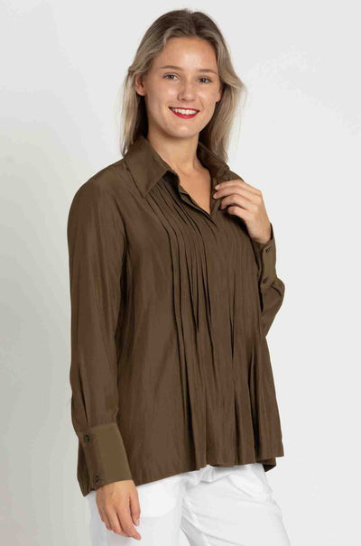 Mela Purdie - Straw Pleat Shirt