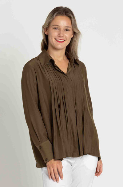 Mela Purdie - Straw Pleat Shirt