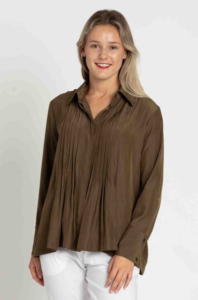 Mela Purdie - Straw Pleat Shirt