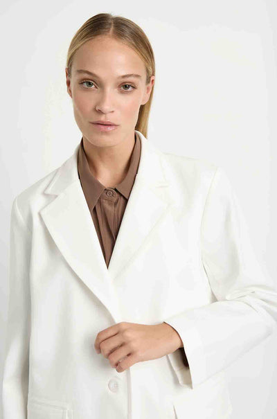 Mela Purdie - Stretch Blazer in Two Way Stretch