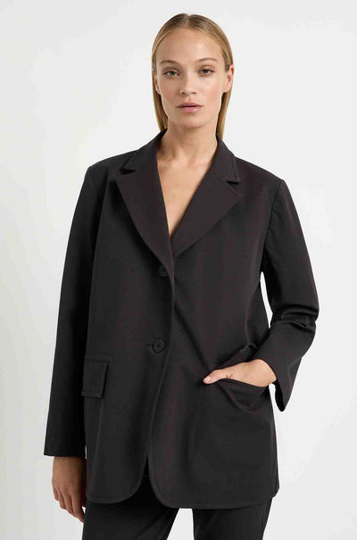 Mela Purdie - Stretch Blazer in Two Way Stretch