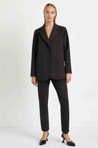 Mela Purdie - Stretch Blazer in Two Way Stretch