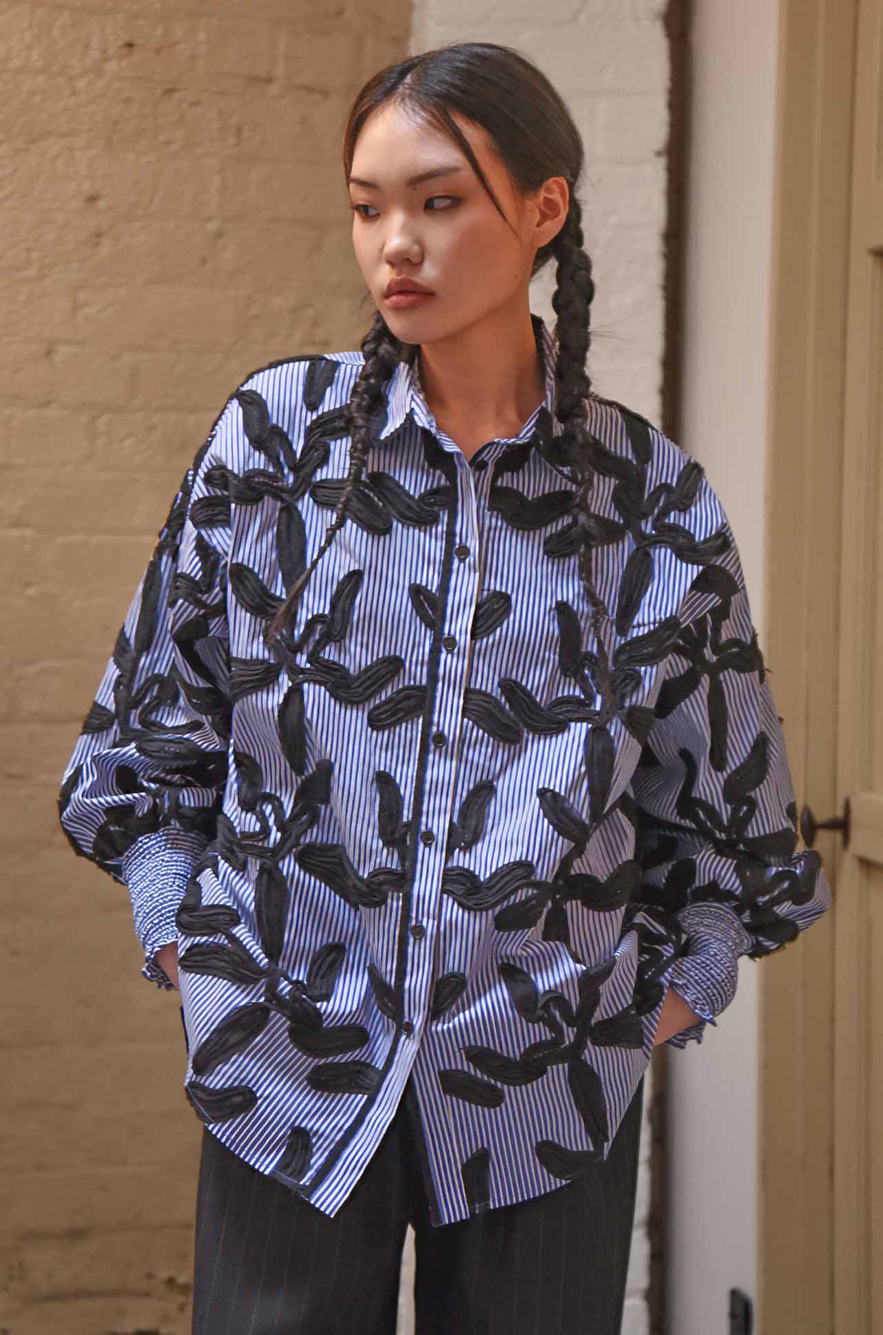 Trelise Cooper - Stripe Me A Deal Time To Shir Shirt