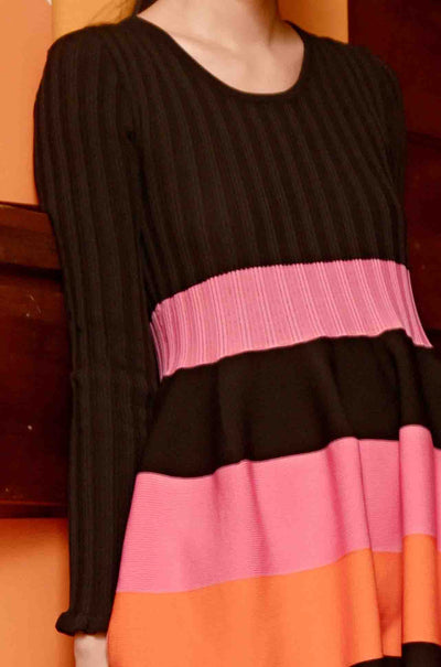 Coop - Striped Up Stripe Writer Dress