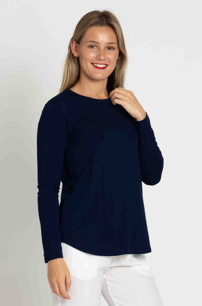Mela Purdie - Studio Top in Denim