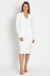Paula Ryan - Summer Boyfriend Jacket in White