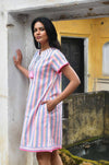 Azure and Indigo - Day Dress