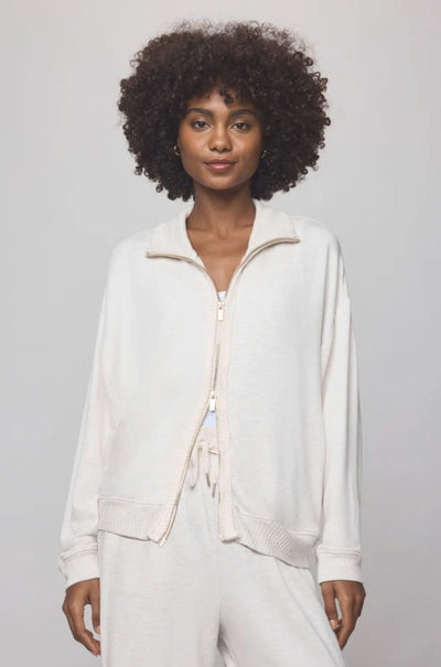 Splendid - Supersoft Trim Zip Up