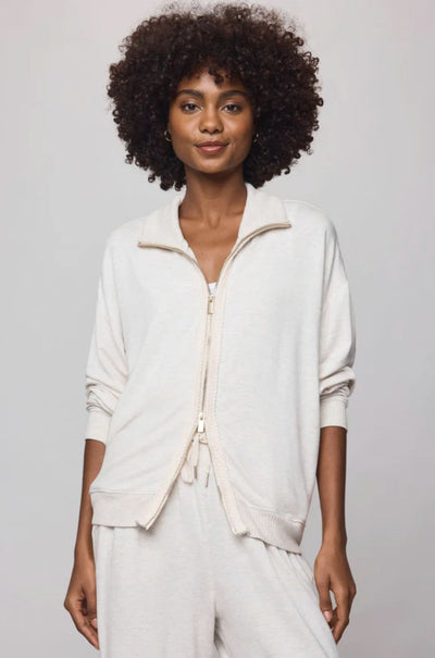 Splendid - Supersoft Trim Zip Up