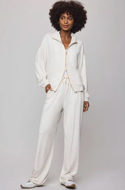 Splendid - Supersoft Trim Zip Up