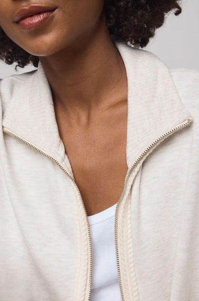 Splendid - Supersoft Trim Zip Up