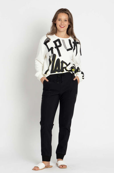 Marc Cain - Sports Pant w/ Ribbed Cuff