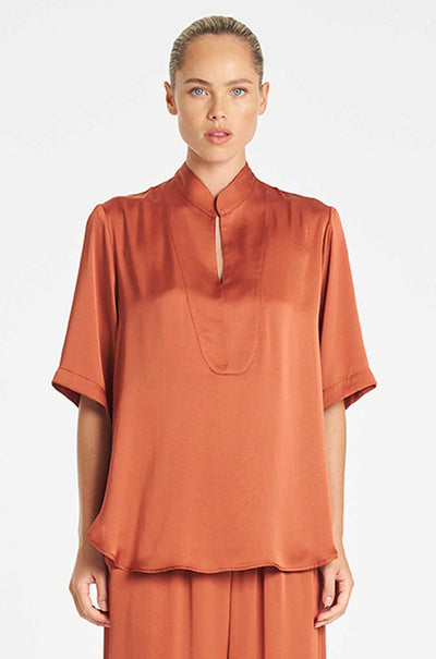 Mela Purdie - Swish Tux Plaza in Mirror Satin