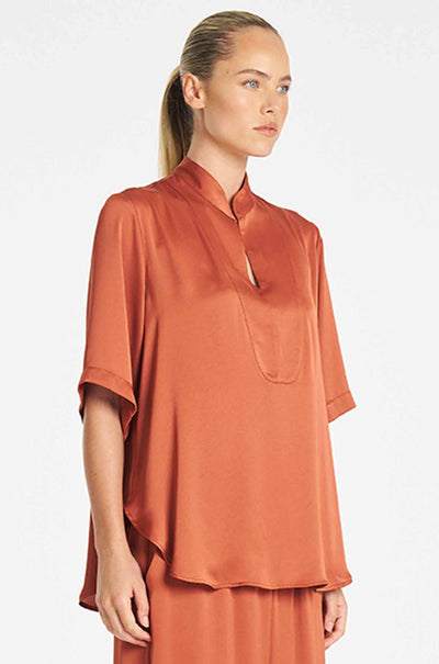 Mela Purdie - Swish Tux Plaza in Mirror Satin