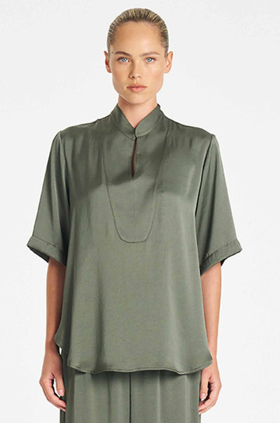 Mela Purdie - Swish Tux Plaza in Mirror Satin