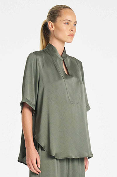 Mela Purdie - Swish Tux Plaza in Mirror Satin