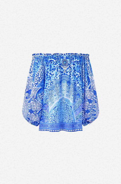 Camilla - The Bosphorous Frill Off Shoulder Top