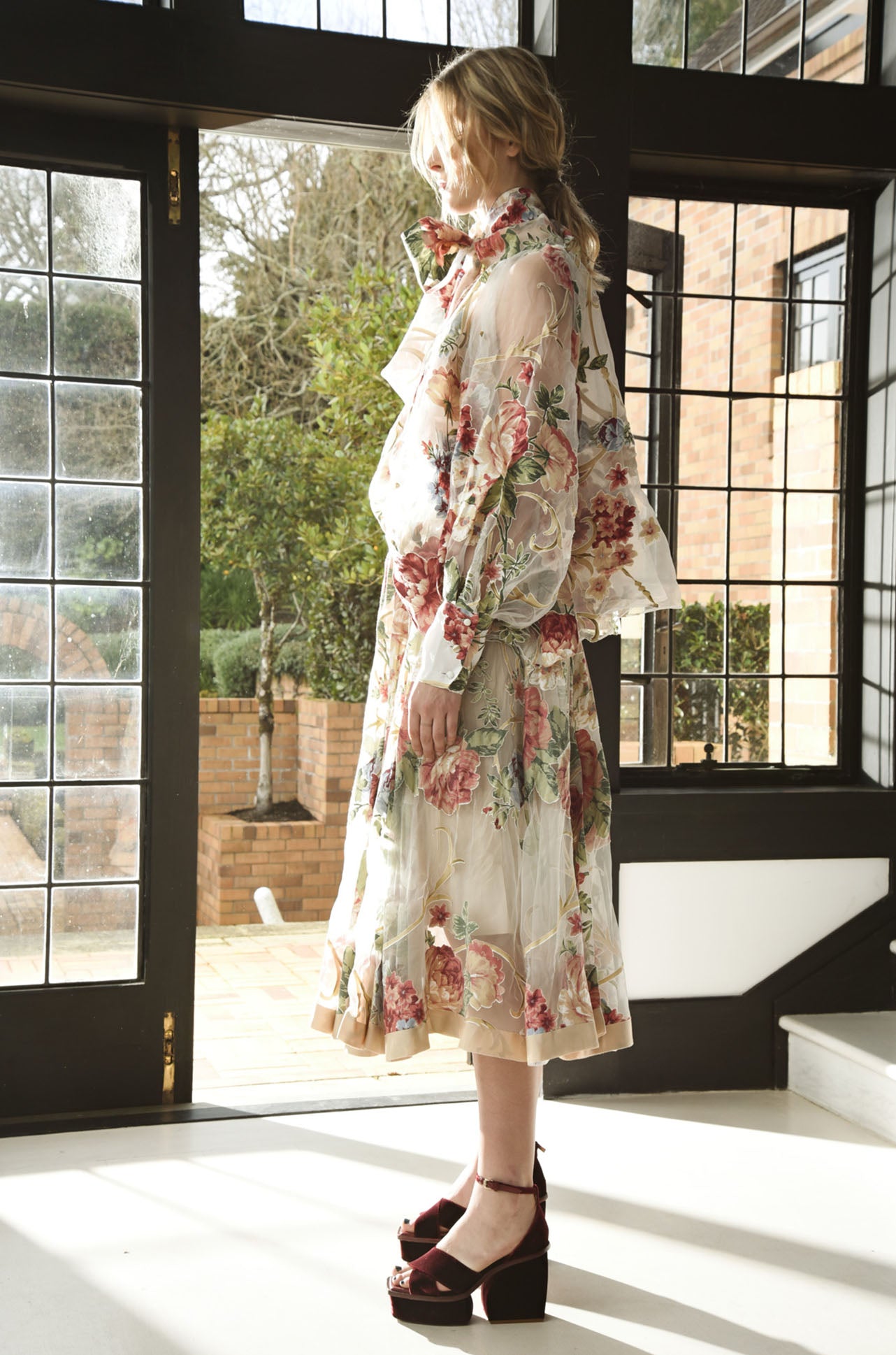 Trelise Cooper - Corsage Of Flowers Flare Play Skirt