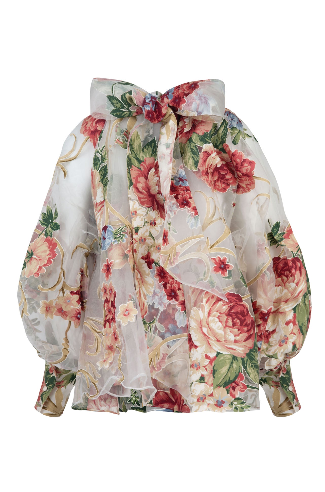 Trelise Cooper - Corsage Of Flowers On A Sheer Day Top