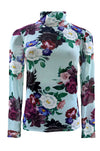 Trelise Cooper - Mesh With Me Neck Of The Woods Top in Blue Floral