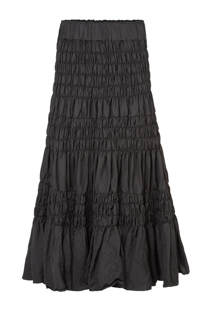Trelise Cooper - Twill Standing Scrunchie Bar Skirt in Black