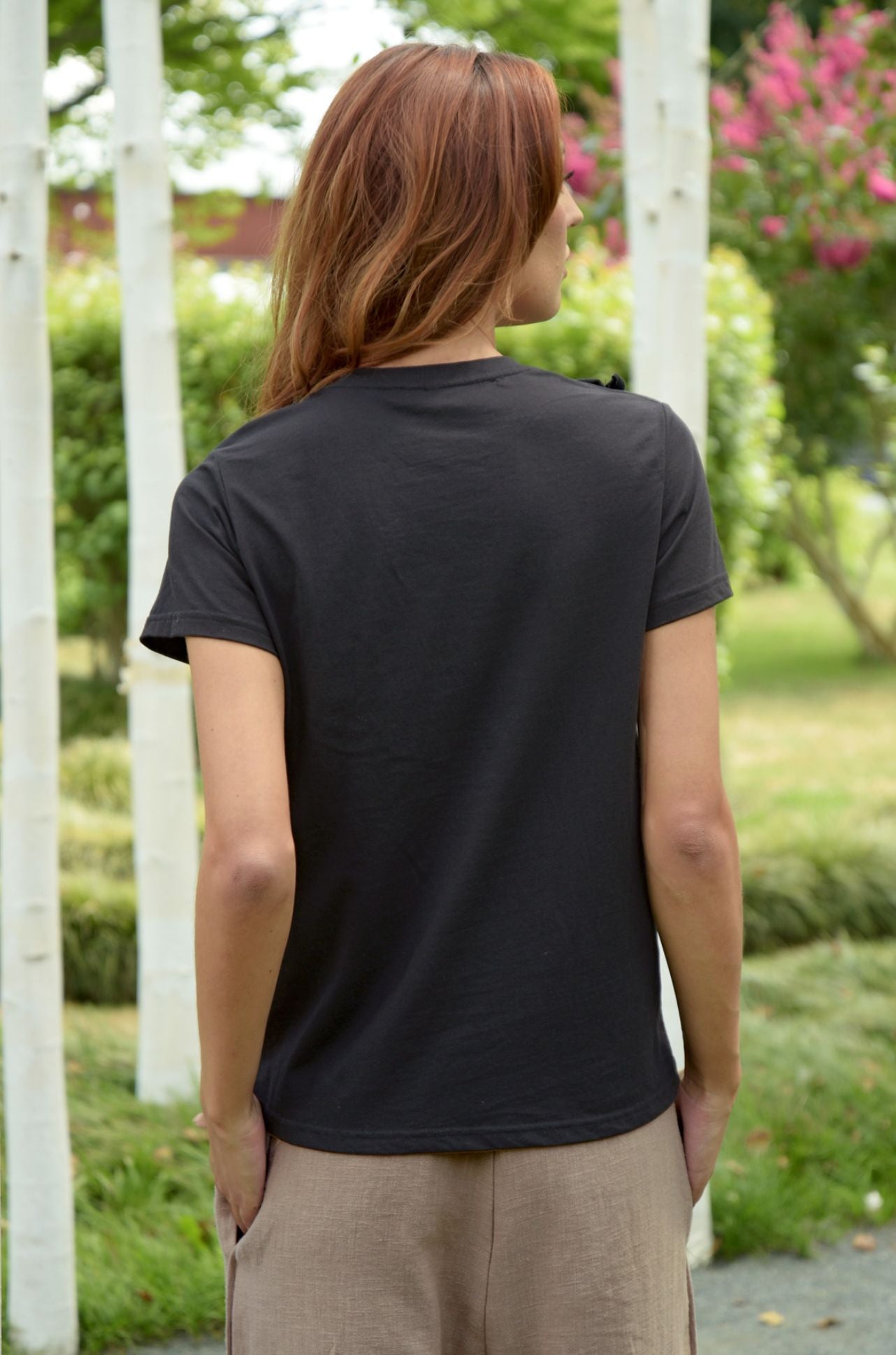 Trelise Cooper - Cottons Up Squiggle Top T-Shirt in Black