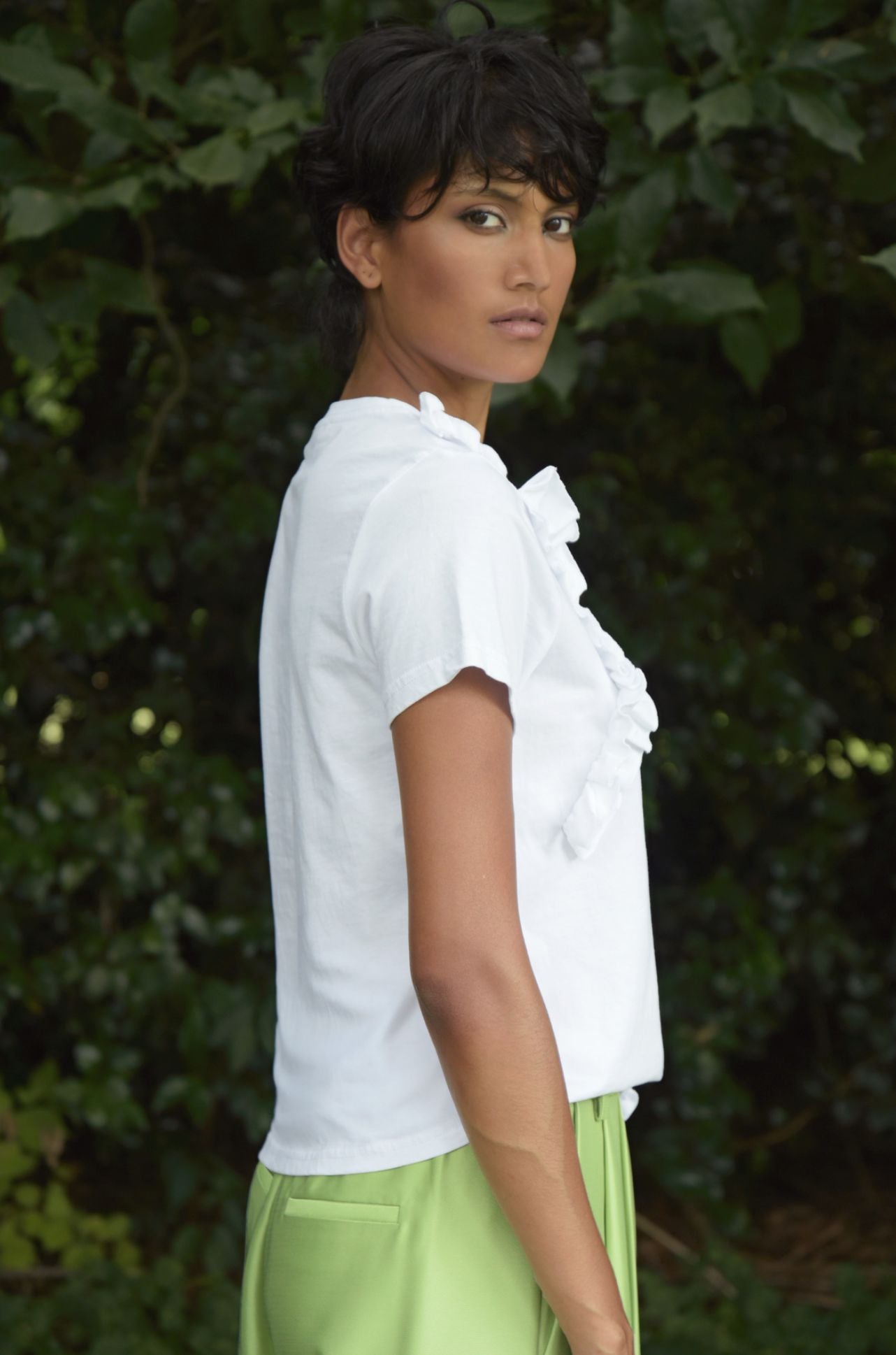 Trelise Cooper - Cottons Up Squiggle Top T-Shirt in White