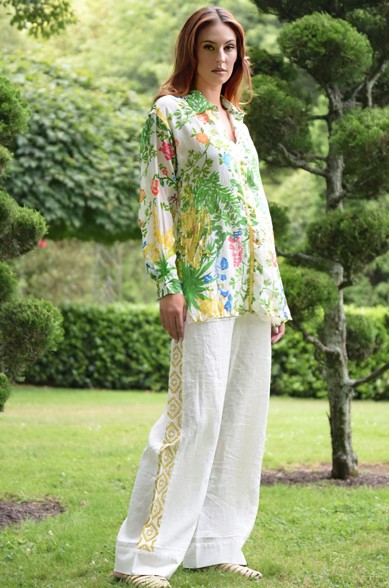 Trelise Cooper - Good Luck Palm Drift Away Shirt