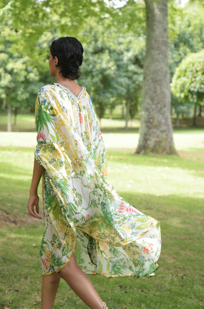 Trelise Cooper - Good Luck Palm Runaway Train Kaftan