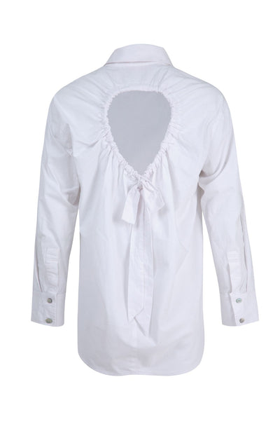 Trelise Cooper - Poplin Mad Ive Got Your Back Shirt in White