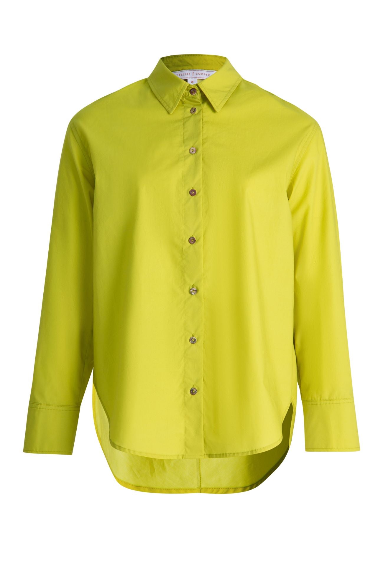 Trelise Cooper - Poplin Mad Ive Got Your Back Shirt in Zest