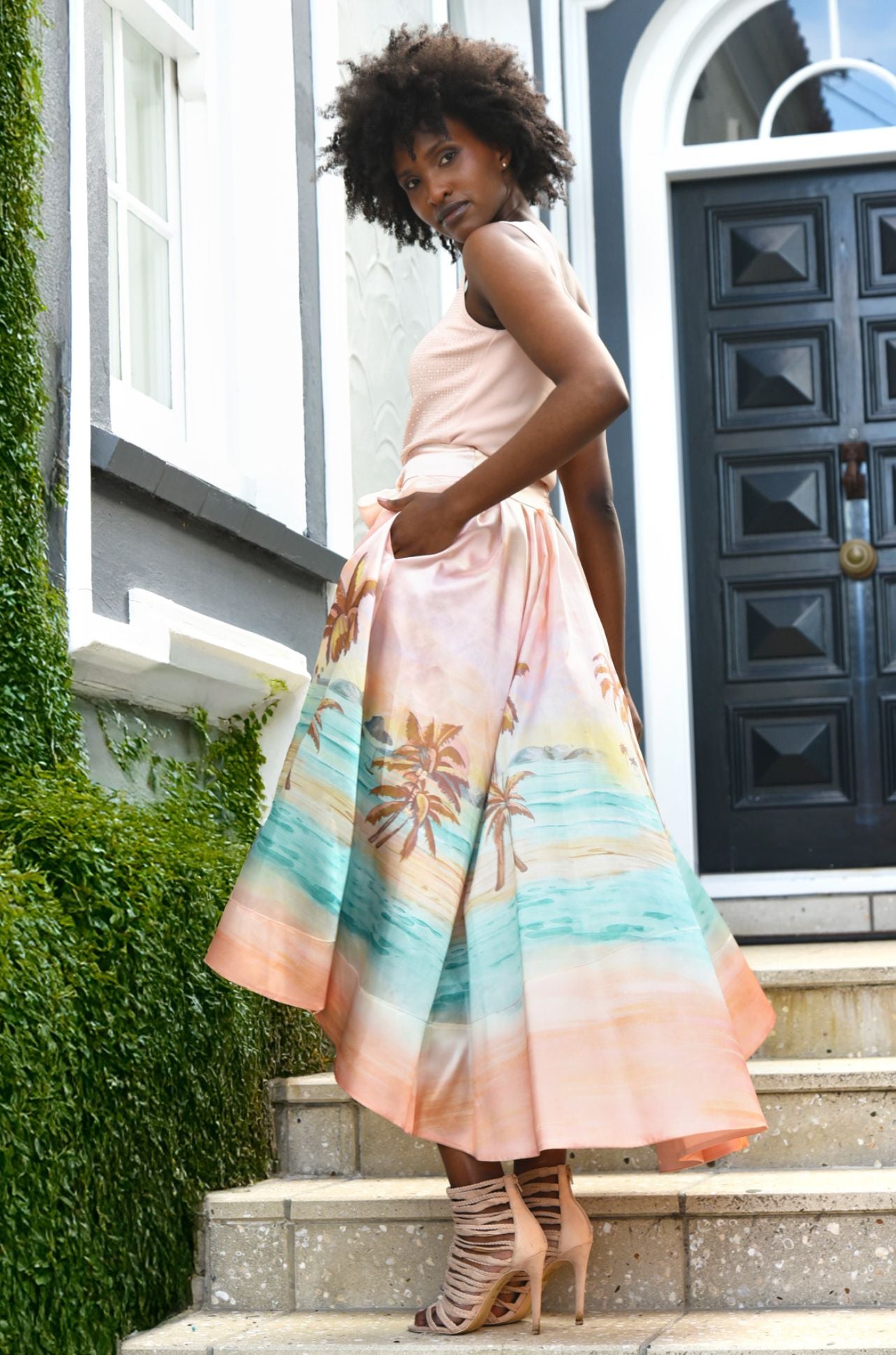 Trelise Cooper - A Day At The Peach How Bow Can You Go Skirt