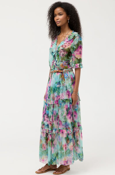 Johnny Was - Terra Tiered Maxi Skirt