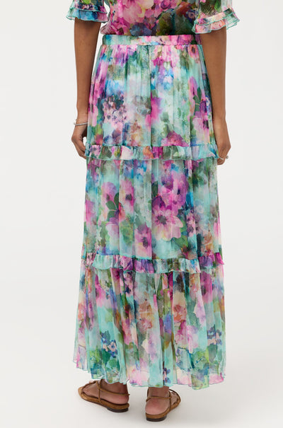 Johnny Was - Terra Tiered Maxi Skirt