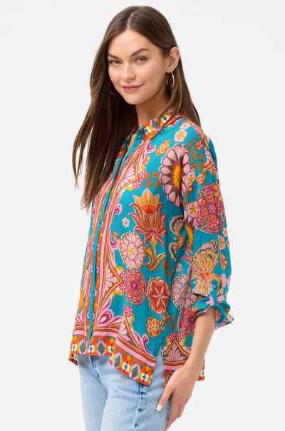 Johnny Was - The Audrey Button Up Shirt in Endora