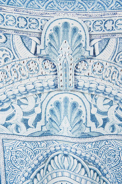 Camilla - The Hum Of The Alhambra Silk Front Turtle Neck Knit