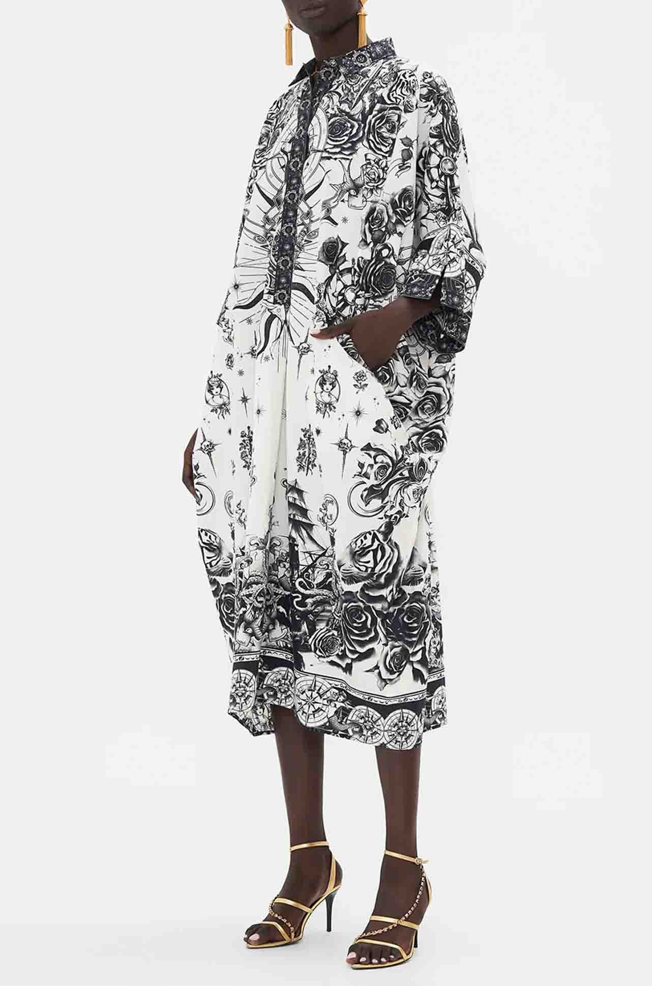 Camilla Tales Of Tattoo Batwing Kaftan Zambezee
