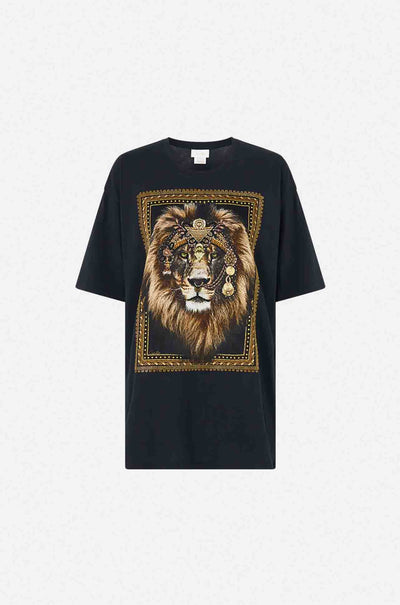 Camilla - Taurus Rising Oversized Band Tee