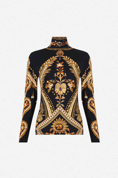 Camilla - Taurus Rising Jersey Turtleneck