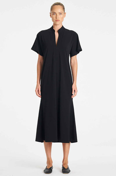 Mela Purdie - Tab Flip Dress in Powder Knit