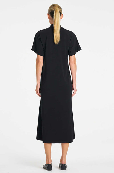 Mela Purdie - Tab Flip Dress in Powder Knit