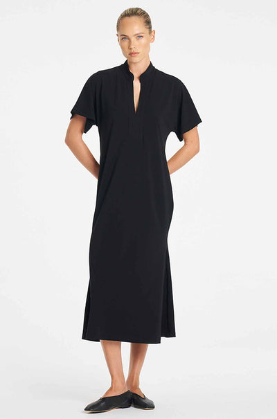 Mela Purdie - Tab Flip Dress in Powder Knit