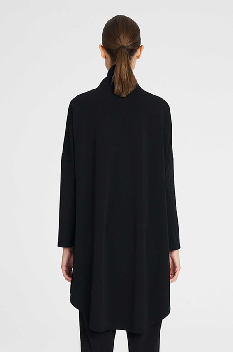 Mela Purdie - Tab Funnel Jacket in Powder Knit